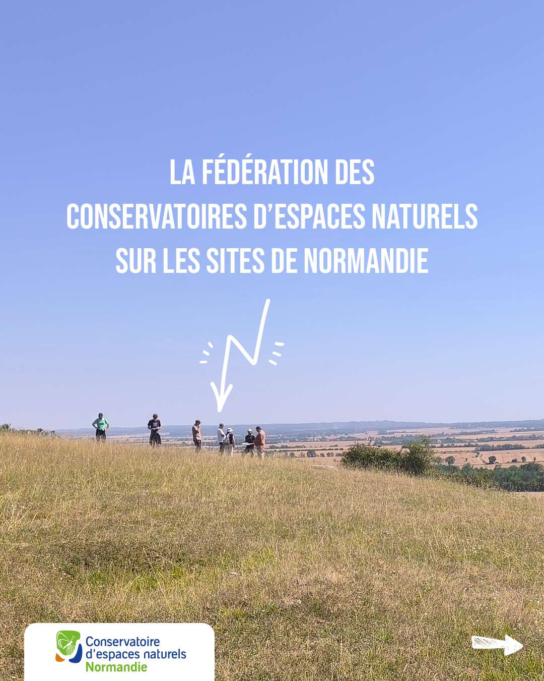 La fédération des conservatoires d&rsquo;espaces naturels en visite sur les sites de Normandie